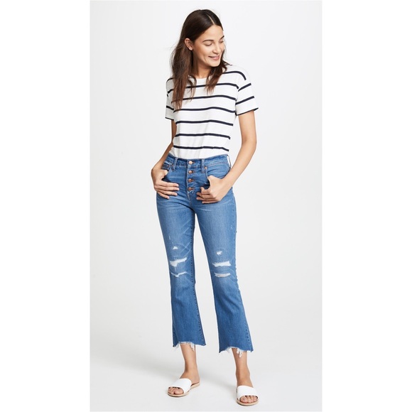Madewell Denim - Madewell High Waisted Cali Demi Boot Jeans